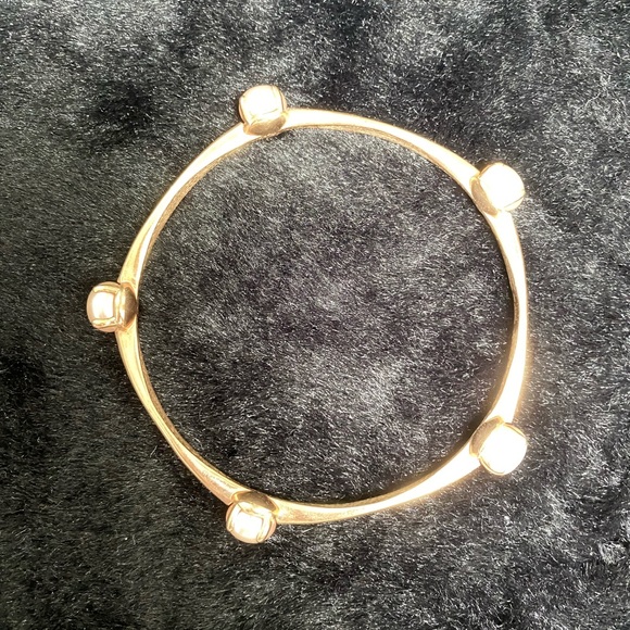 Bronzo Italia Pearl Bangle - Picture 4 of 7